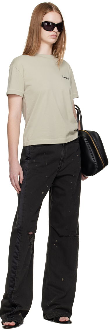 T-shirt Fear of God Fear of God ESSENTIALS Classic Fit T-Shirt Beige | 125SP255866FW, 3