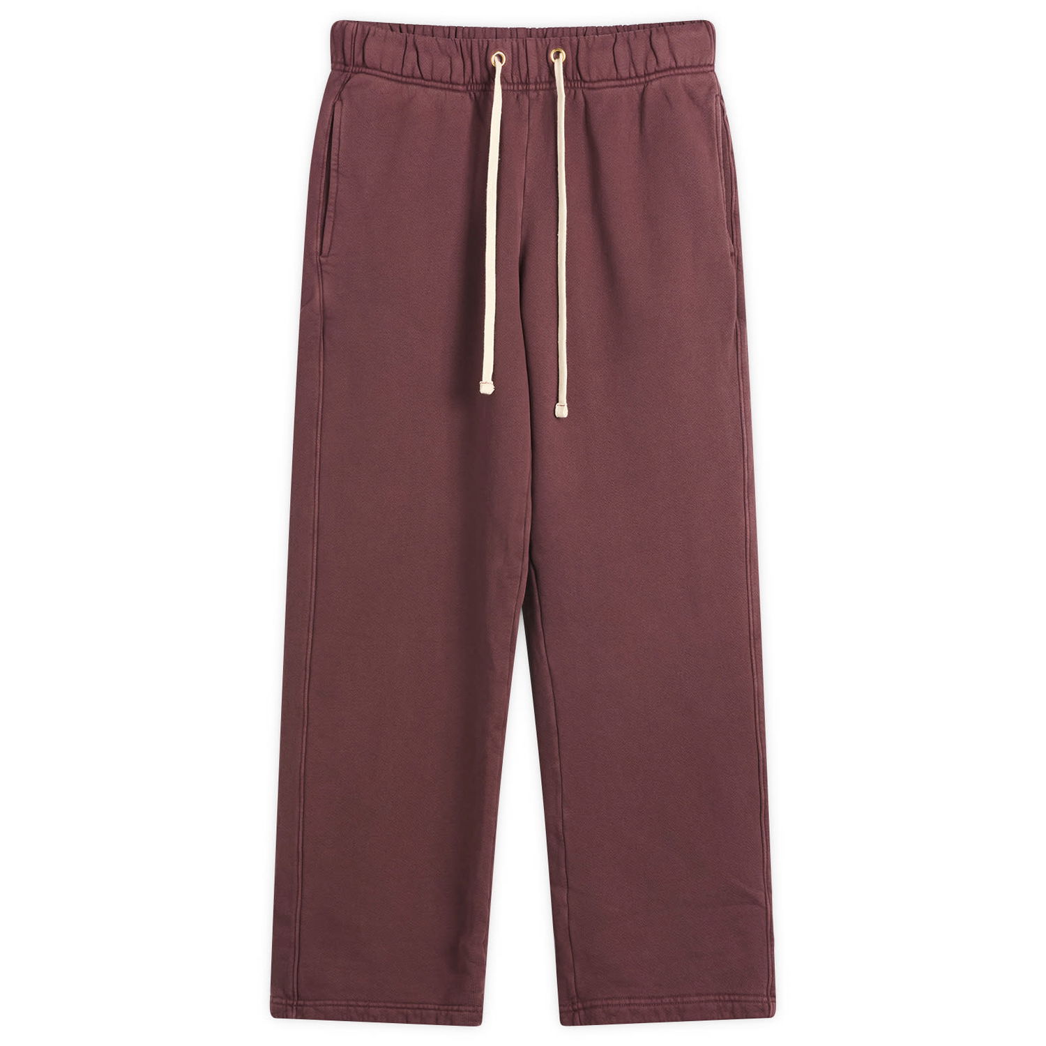 Träningsbyxor LES TIEN Les Tien Heavyweight Classic Pant, Size Large Bourgogne | CF-3044-PD-WRM, 0
