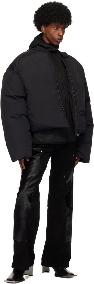 Pufferjacka HELIOT EMIL HELIOT EMIL Fortify Down Puffer Jacket Svart | AW24_M_02_135_BLK01, 3