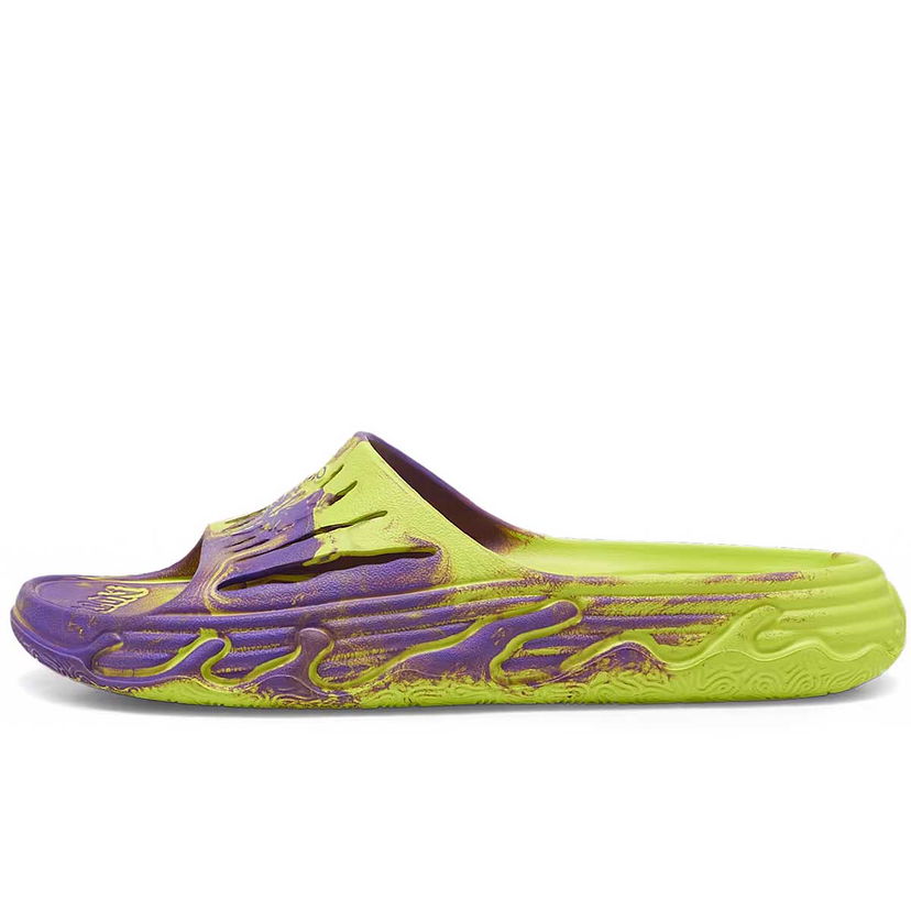 Basketboll Puma MB.03 Slide, yellow/lilac Orange | 394223_09