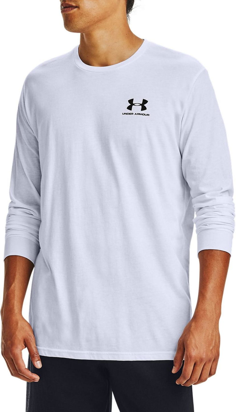 T-shirt Under Armour UA SPORTSTYLE LEFT CHEST LS Grå | 1329585-100