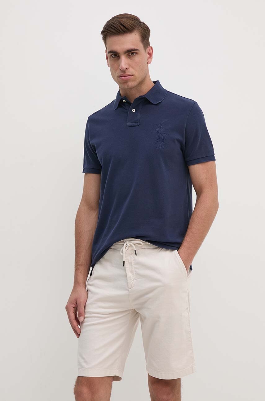 Polotröja Polo by Ralph Lauren Polo Ralph Lauren Polo Shirt Mörkblå | 710938137, 0