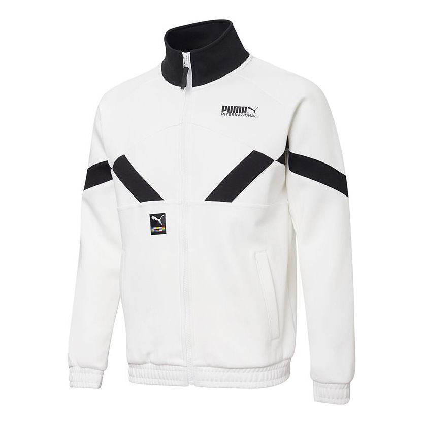 Träningsoverall Puma Casual Knitted Jacket Vit | 531339-02, 0
