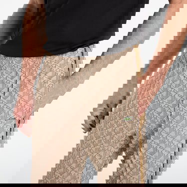 Träningsbyxor Lacoste Lacoste Patterned Track Pants Svart | XH1440, 4