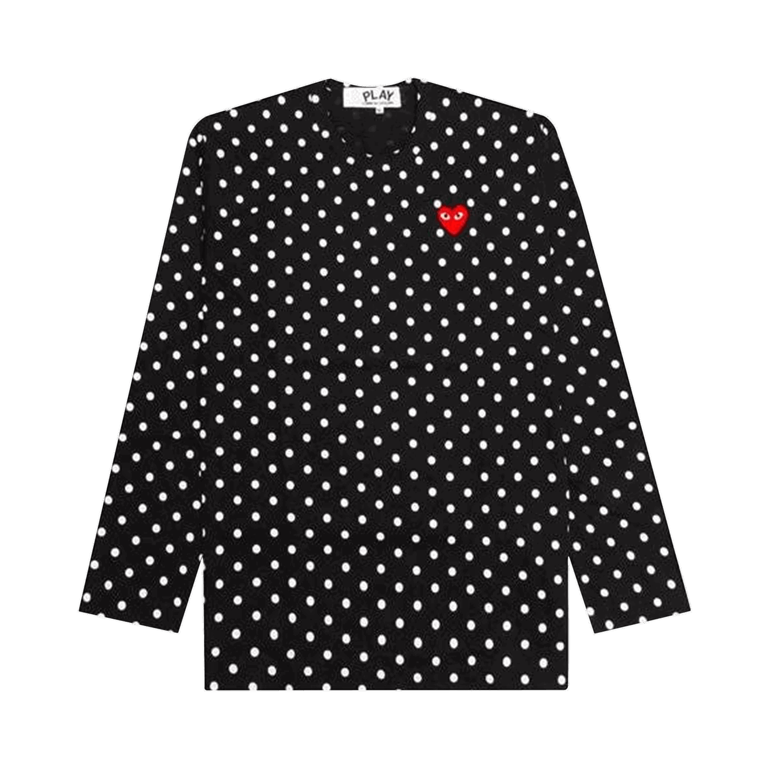 T-shirt Comme des Garçons Play Polka Dot T-Shirt Svart | AZ T166 051 1, 0