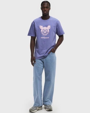 T-shirt Fucking Awesome Depression Short Sleeve Tee XL Purpur | PN25524-VIOLET, 1