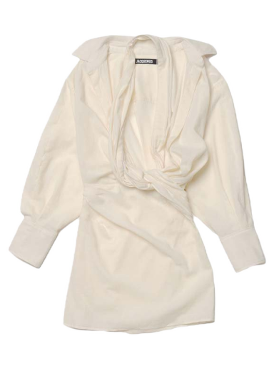 Klä Jacquemus La Robe Agui Dress Beige | 223DR033-1061-110