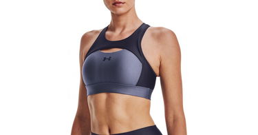Behå Under Armour Crossback Harness Sports Bra Blå | 1374528-767, 1
