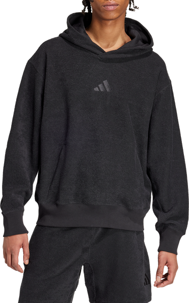 Sweatshirt adidas Originals adidas Elevated All Szn Terry Loop Hoodie Svart | iv5212, 1