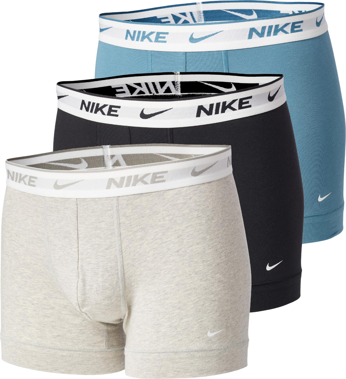 Boxare Nike Nike Trunk 3 Pack Boxer Shorts Flerfärgad | ke1008-k0l, 0