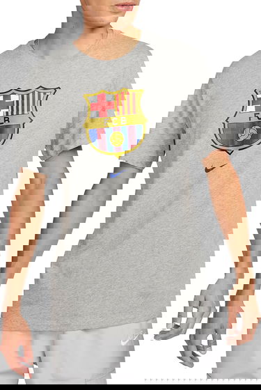 T-shirt Nike FC Barcelona Crest Grå | dj1306-063, 0