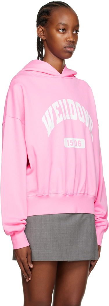 Sweatshirt We11done We11done Old School Campus Hoodie Rosa | WD-TH3-22-807-U-PK, 1