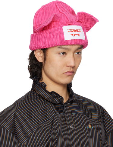 Mössa Charles Jeffrey Loverboy Charles Jeffrey LOVERBOY Chunky Ears Beanie Rosa | 54130305, 1