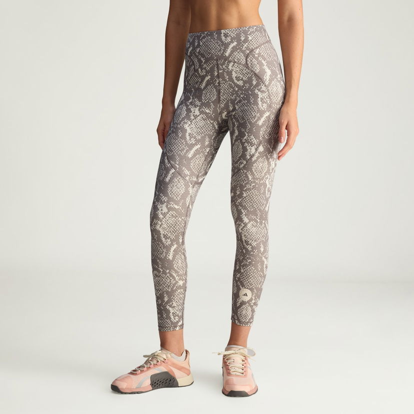 Damasker adidas Performance Stella McCartney Training 7/8 Snake Print Leggings Grå | JW4556