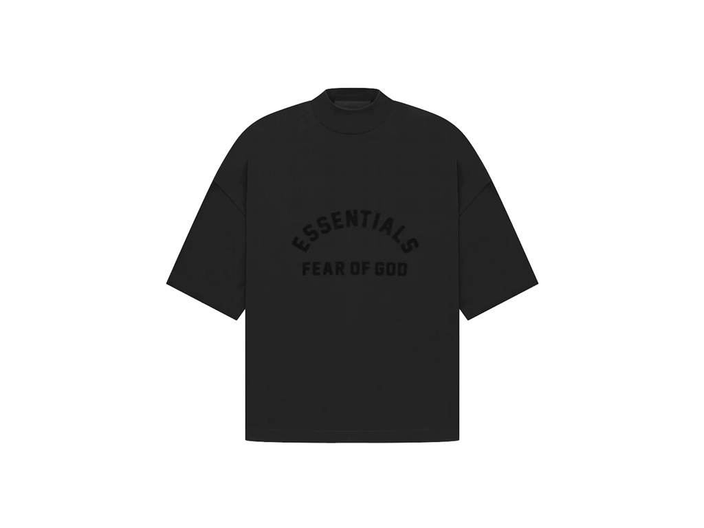 T-shirt Fear of God Essentials Arch Logo Tee Svart | 125SP232000F, 0
