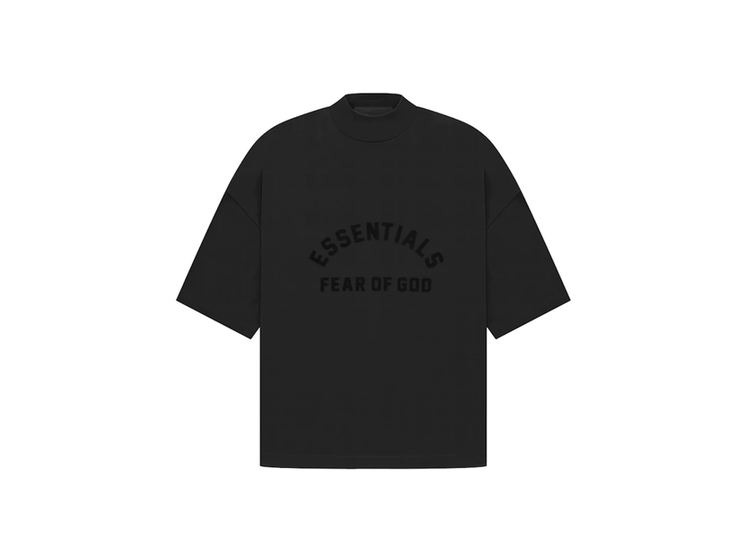 T-shirt Fear of God Essentials Arch Logo Tee Svart | 125SP232000F