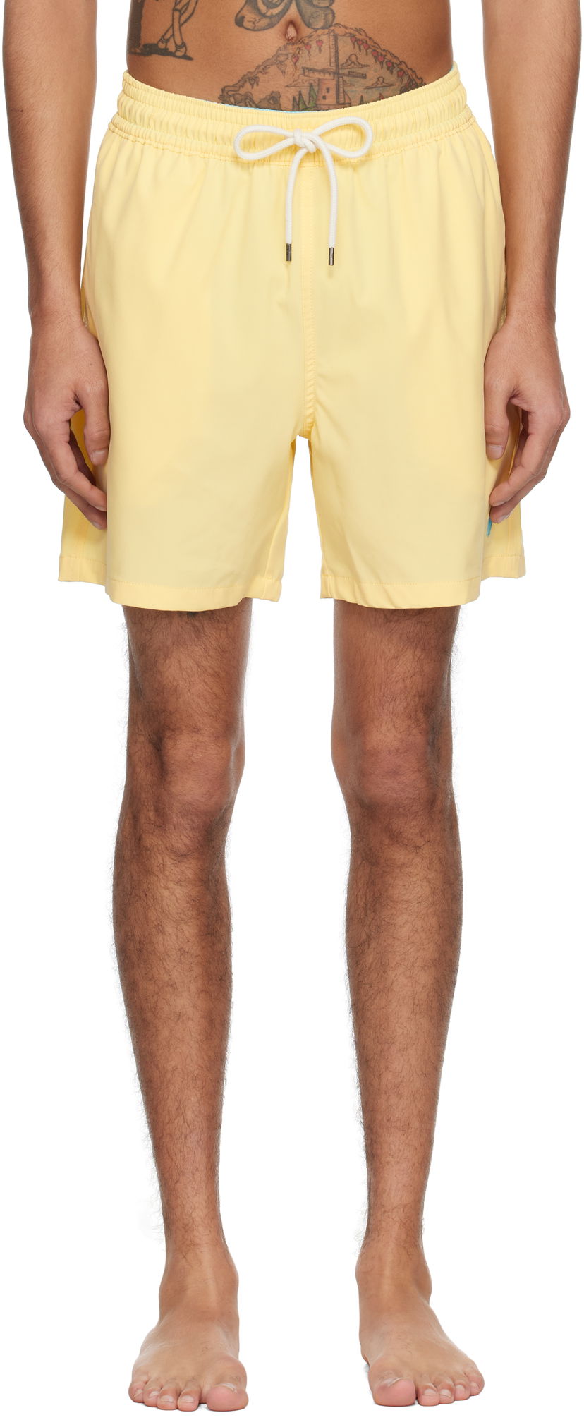 Badkläder Polo by Ralph Lauren Polo Ralph Lauren Traveler Classic 5.75-Inch Swim Shorts Gul | 710957782008