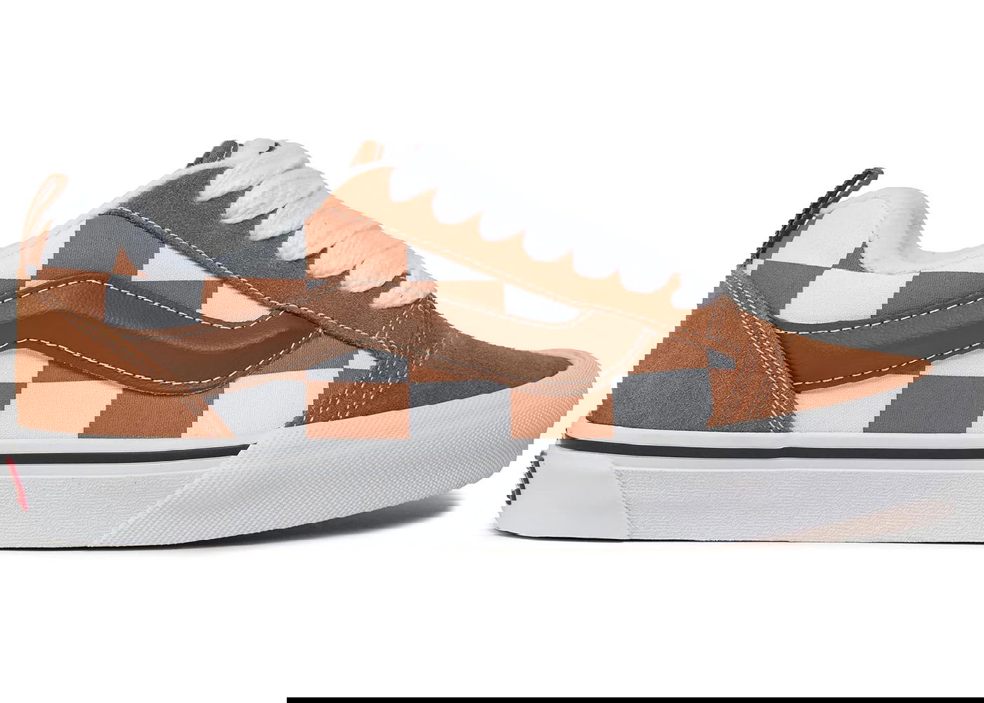 Sneakers och skor Vans Knu Skool Mega Check Brown Beige | VN000CRPBRO, 0