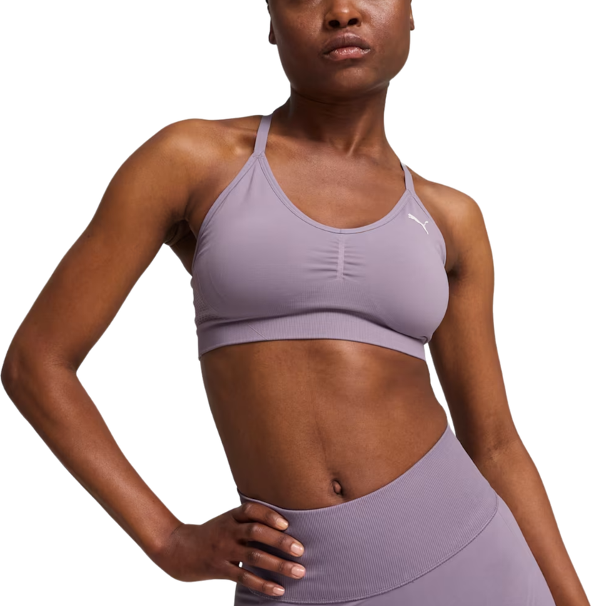 Behå Puma MOVE SHAPELUXE SEAMLESS BRA Purpur | 524362-30