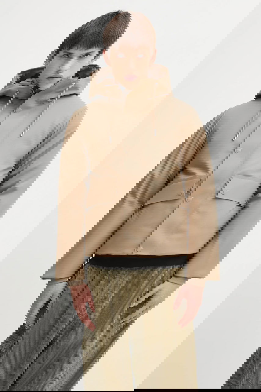 Parkas Rains Nome Short Hooded Parka Beige | 21490.133, 0