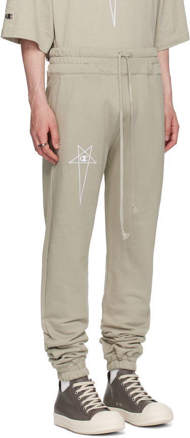 Träningsbyxor Rick Owens Rick Owens Champion Edition Joggers Svart | CM01E1685 CHFE FELPA, 4