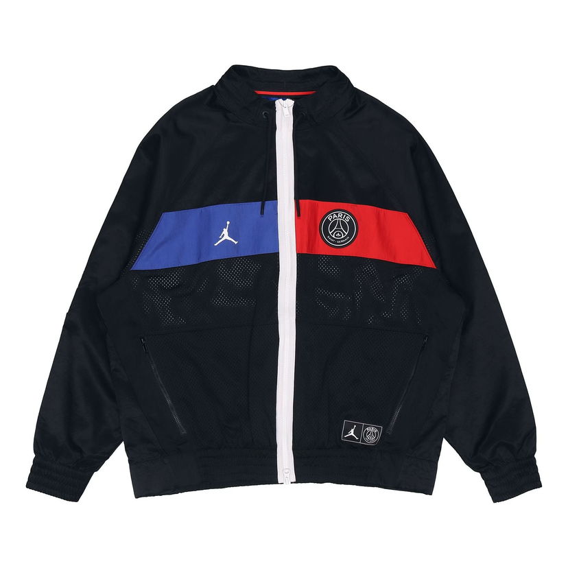 Vindjacka Jordan Paris Saint-Germain Flight Suit Jacket Svart | BQ8370-011
