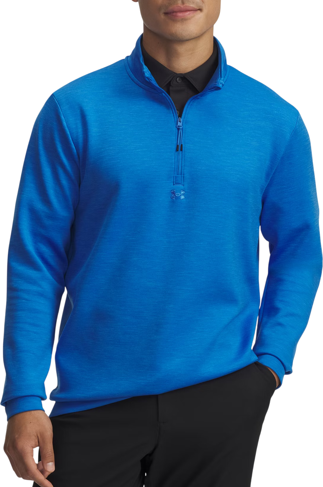 Sweatshirt Under Armour UA Drive Midlayer Textured Quarter-Zip Pullover Blå | 1387124-402, 0