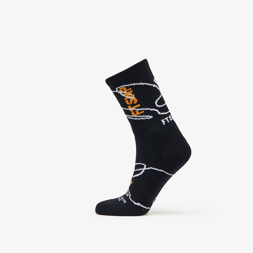 Strumpor Footshop The Skateboard Socks Svart | FTSHP_324