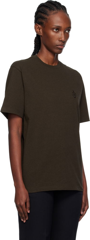 T-shirt JW Anderson JW Anderson Anchor Embroidery T-shirt Grön | JT0312-PG1510, 1