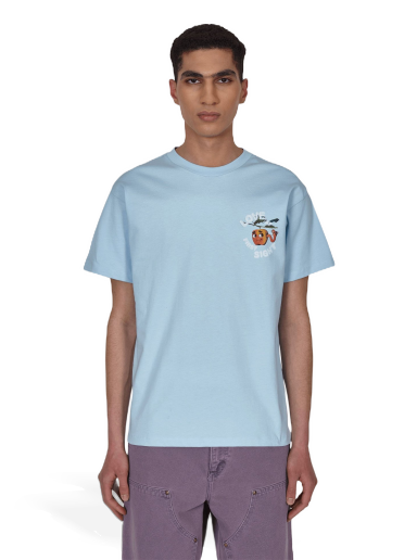 T-shirt Sky High Farm Love At First Sight T-Shirt Turkos | SHF01T003 1