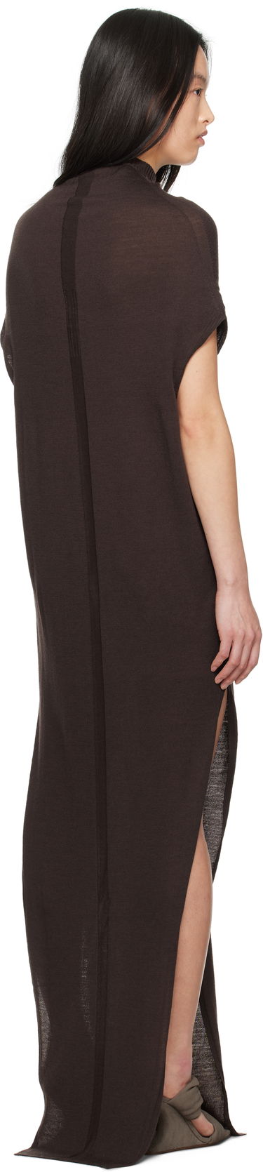 Klä Rick Owens Rick Owens Hollywood SL Crater Maxi Dress Brun | RP01E7602 M, 2