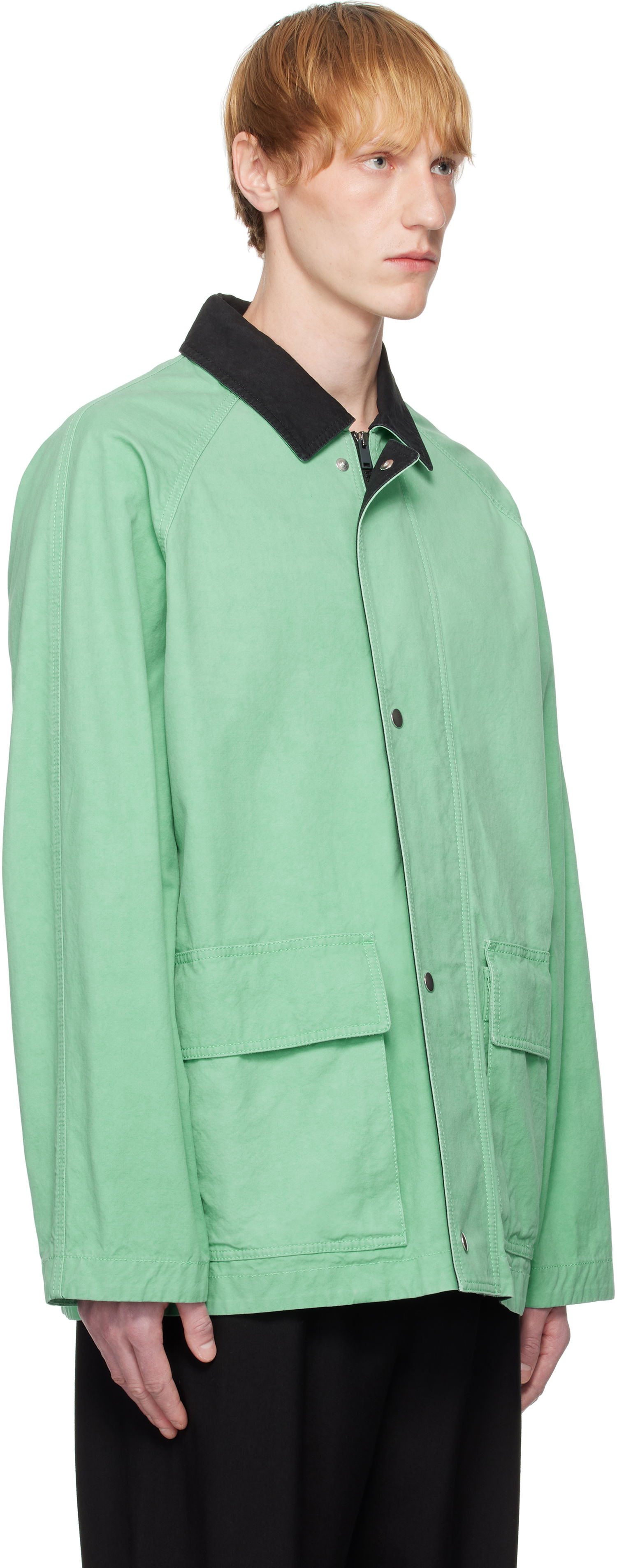 Jacka The Row The Row Diano Chore Jacket Grön | 936-W3912, 1