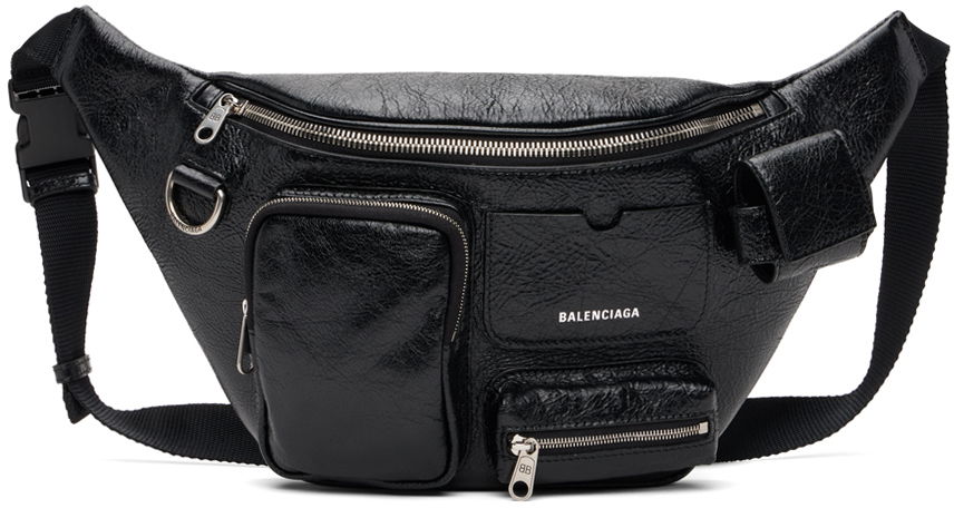 Midjeväska Balenciaga Superbusy Belt Bag Svart | 703143-210C8-1000, 0