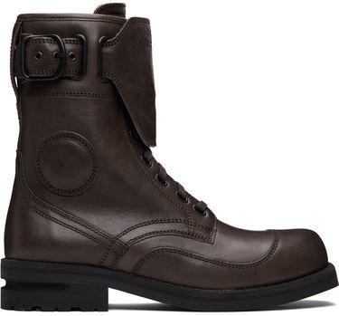 Sneakers och skor KIKO KOSTADINOV Kiko Kostadinov Fitz Military Boots Brun | KKAW25FT01-157, 0