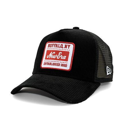 Keps New Era New Era Patch Cord 9FORTY Trucker Hat Svart | 60603669
