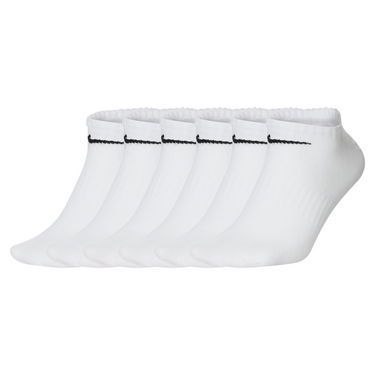 Strumpor Nike Lightweight No-Show 6-pack Vit | sx7679-100, 2