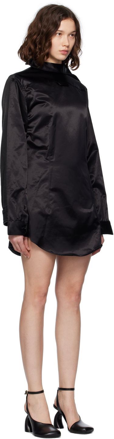 Klä Maison Margiela MM6 Maison Margiela Satin Mini Dress Svart | S52DA0069 MTN084, 1