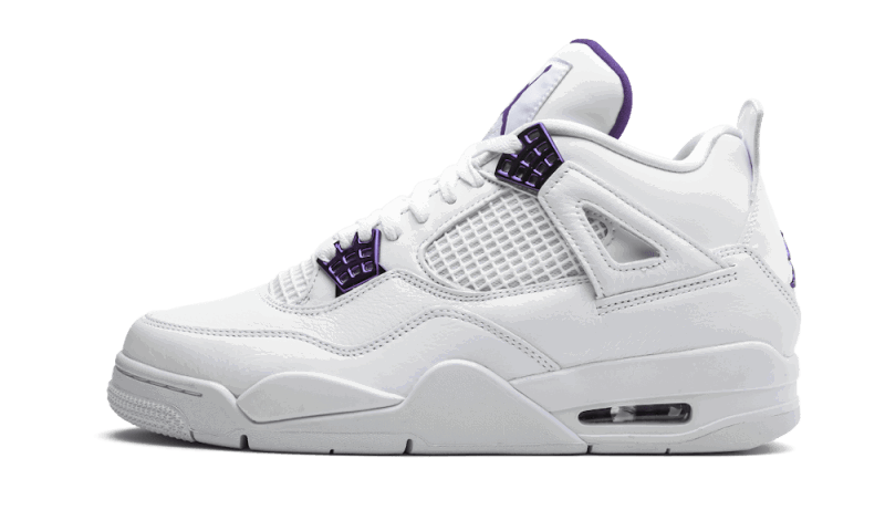 Sneakers och skor Jordan Air Jordan 4 Retro "Purple Metallic" Vit | CT8527-115, 0