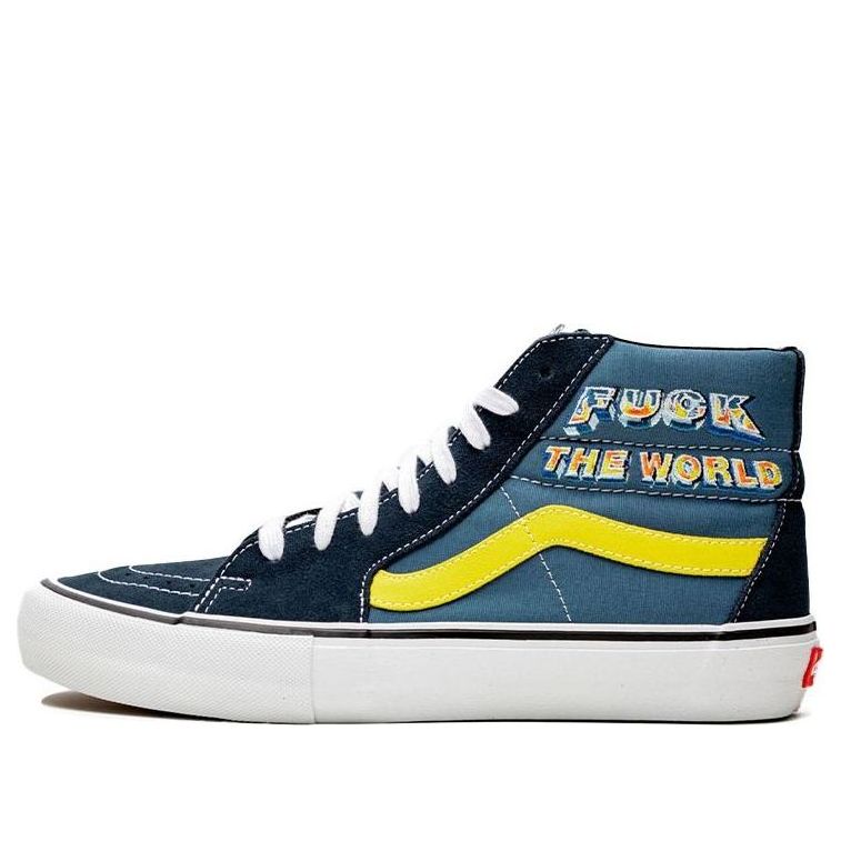 Sneakers och skor Vans Supreme SK8-HI 'Fuck The World' Blå | VN0A45JDSY2