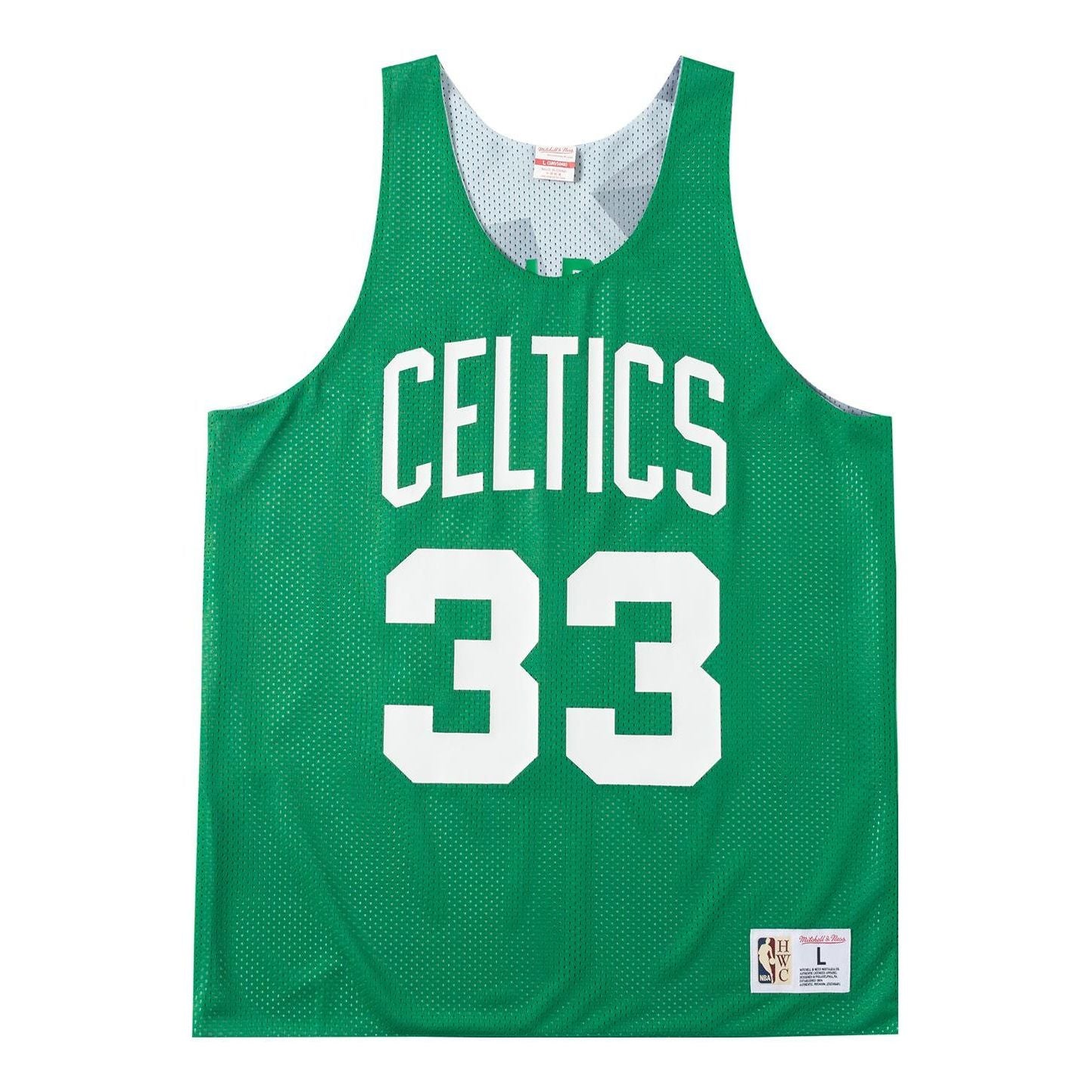 Linne Mitchell & Ness Celtics Basketball Jersey Grön | TMTK3208-BCEYYLBIKYGN, 0