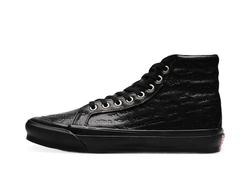Skateboarding Vans Sk8-Hi LX Jim Goldberg Black Leather Svart | VN0A4BVB00V