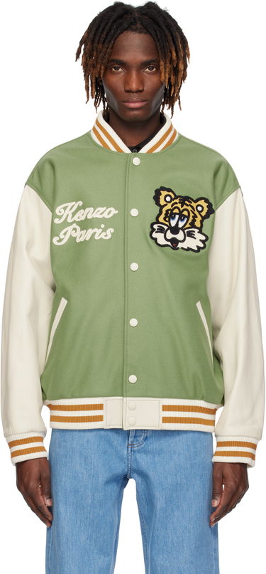 Bomberjacka KENZO VERDY Edition Varsity Bomber Jacket Grön | FF58BL1509OH, 0