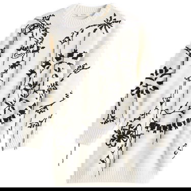 Sweater Max Mara Max Mara Arad Knitted Dress, Size Large Beige | 2511321061600-White, 1