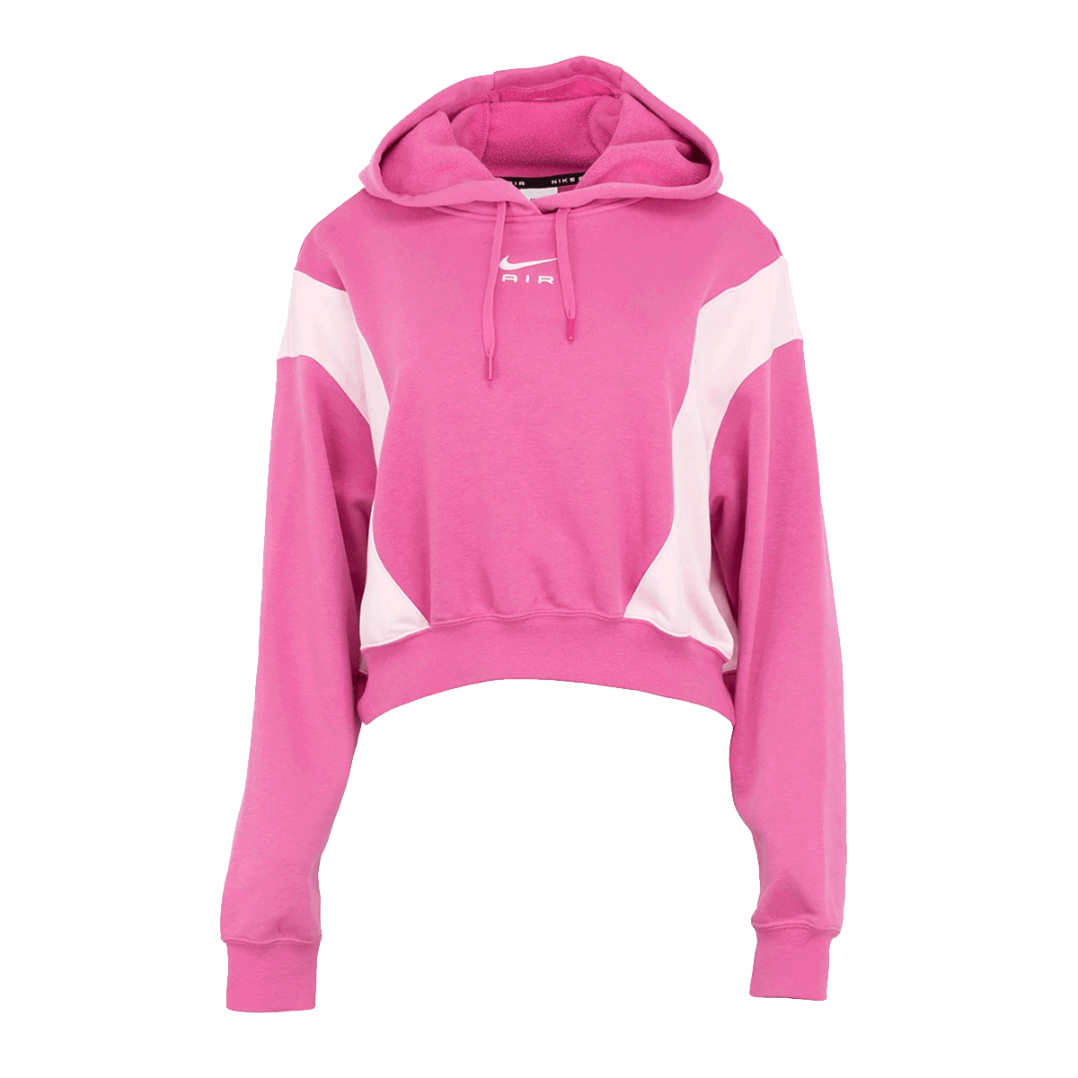 Sweatshirt Nike Air Cropped Paneled Hoodie Rosa | DV8048-665, 0