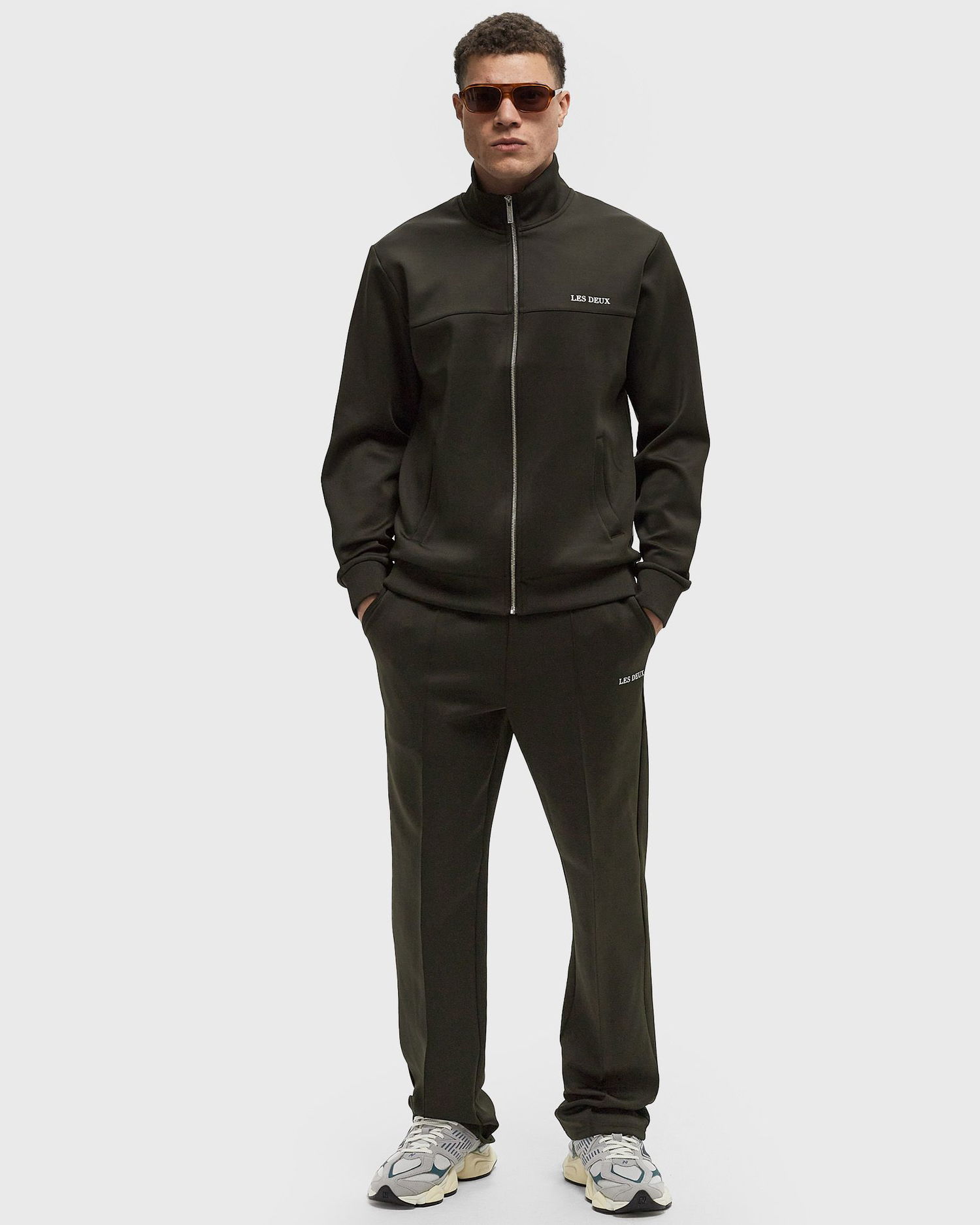 Träningsbyxor Les Deux Les Deux Ballier Casual Track Pants Grön | LDM530049-528528, 1