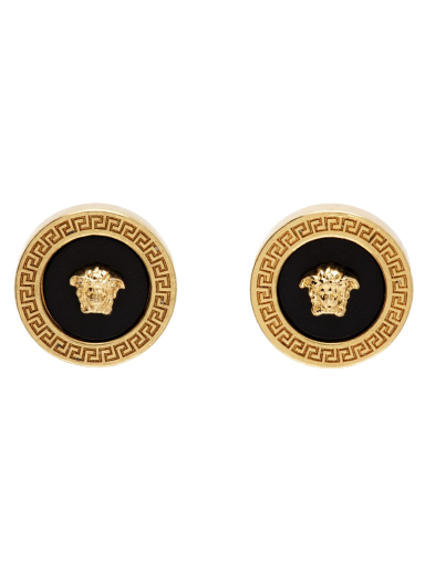Örhängen Versace Enamel Medusa Earrings Beige | DG27256_DJMR