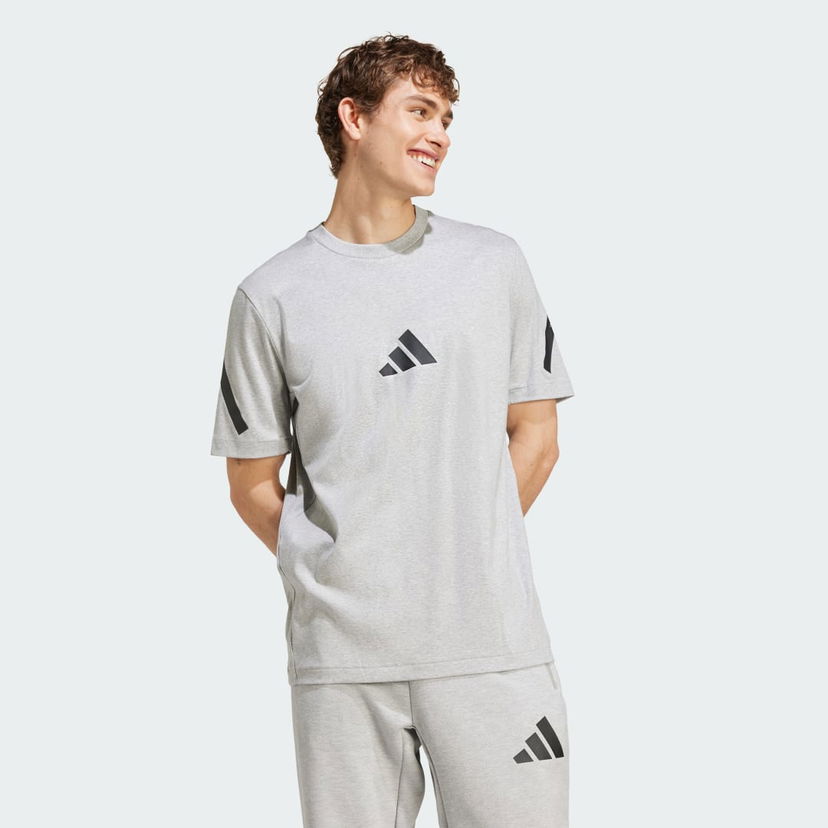 T-shirt adidas Performance Z.N.E. T-Shirt Grå | JF2457