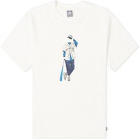 T-shirt New Balance Men's NB Athletics Baseball Style Relaxed Tee Sea Salt Vit | MT41577-SST, 1