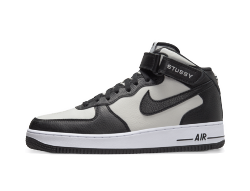 Sneakers och skor Nike Stüssy x Air Force 1 Mid "Black" Svart | DJ7840-002