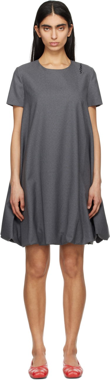 Klä Marni Marni Wool Mini Dress Grå | ABMA1361U0 TW839, 0